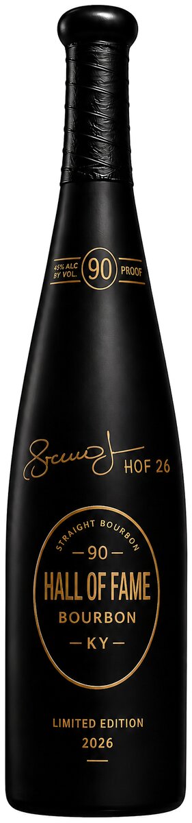 Hall of Fame Straight Kentucky Bourbon bottle